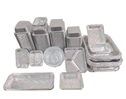 Customized Aluminium Foil Lunch Box 195d 900ml 195*145*55mm