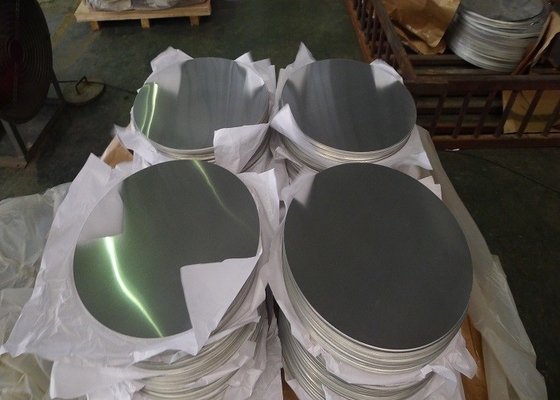 Pressure Cookware 3003 Aluminium Circle Plate Temper HO Oksigen Dilapisi Gratis