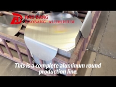 H12 Aluminium Round Circle Wafer Discs Untuk Tanda Peringatan Jalan 1050