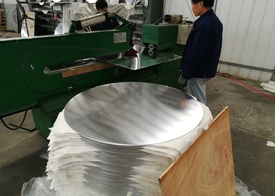 Lingkaran Aluminium Masker 3000 Seri Emas, Lembar Lingkaran Aluminium Temper H18