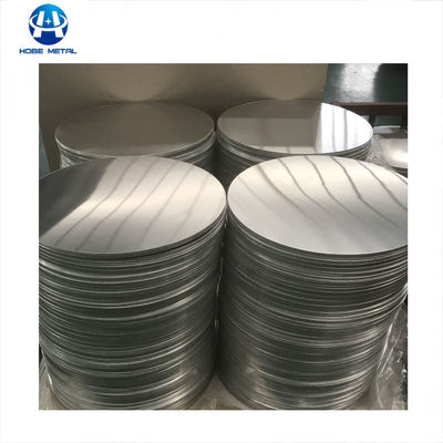 80-1600mm Diameter Lingkaran Aluminium Disesuaikan dengan Kinerja Mekanis yang Luar Biasa