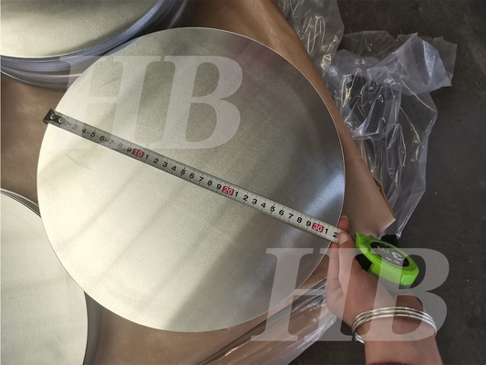 1050 1060 Kelas Cast Cookware Hot Rolled Aluminium Circular Plate Alloy