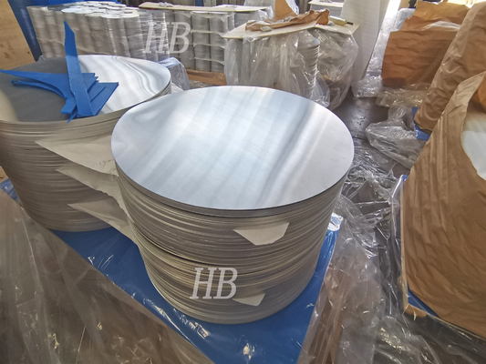 1000 Series Lembar Atap Aluminium Lingkaran kosong 20 Inch