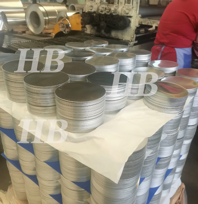 Aluminium Circle Discs Dengan 1050 1060 1070 1100 Alloy Dan Ketebalan Disesuaikan