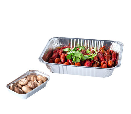 Cocok untuk makanan kelas aluminium kotak makan siang di industri katering, layanan khusus, dengan lebih dari sepuluh tahun dukungan pabrik profesional