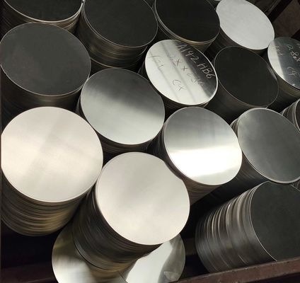 Lingkaran Aluminium Perak Tahan Karat 1080/1100 0.3-6.0MM untuk Perlengkapan Dekorasi