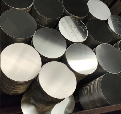 1050 1060 1070 1100 Aluminium Discs Lingkaran Temperature O Precision permukaan halus Selesai Untuk peralatan memasak