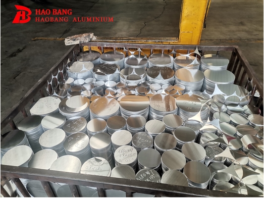 Lingkaran bulat paduan aluminium untuk peralatan dapur dan suku cadang mobil
