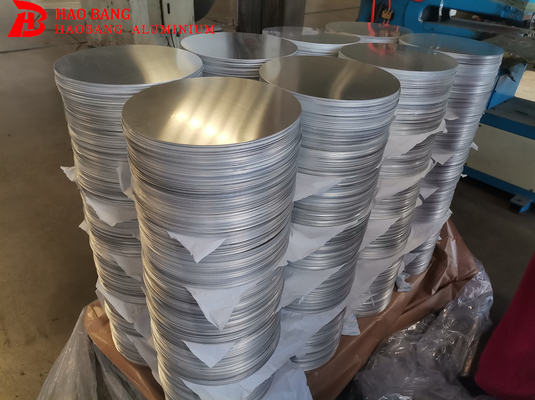 Cina Perlengkapan Masak Aluminium Lingkaran 1100 O H14 H24 Dengan Ketebalan 0,3-3mm