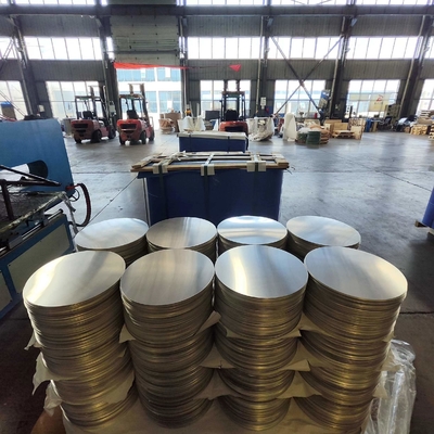 1050 1060 1070 1100 permukaan halus aluminium lingkaran bulat untuk budaya dan pendidikan