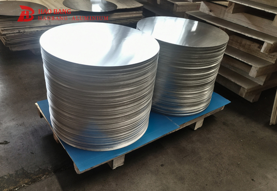1050 1060 1070 1100 3003 8011 Hot/cold Rolling Aluminium Wafer Untuk Perkakas Masak Sejak 1999