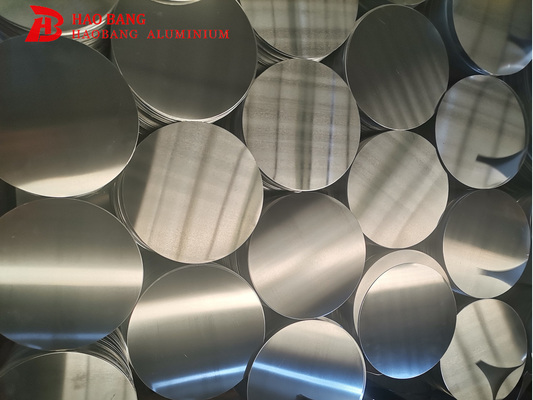 Lamp Shade Aluminium Bulat Lingkaran 1060 1050 Kualitas tinggi Deep Drawing