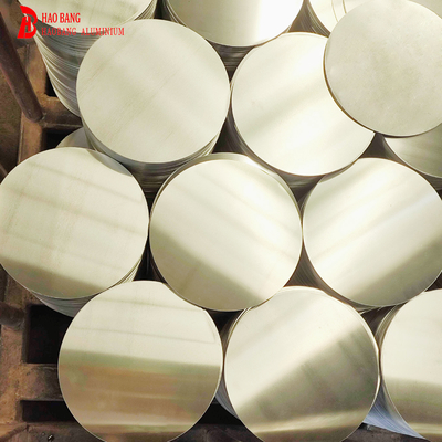 1050 1100 3003 Seri Lempeng Lingkaran Dekorasi Lembar Aluminium Panel Logam Untuk Pemasangan