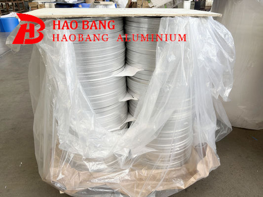 Lingkaran Aluminium Perak Tahan Karat 1080/1100 0.3-6.0MM untuk Perlengkapan Dekorasi