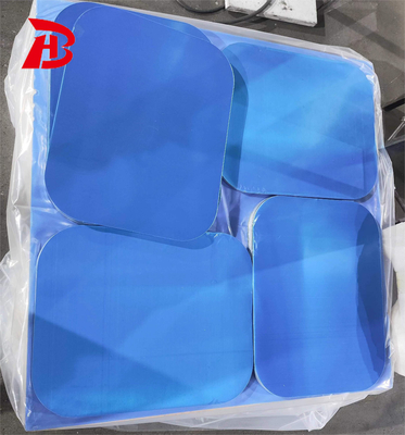 Mill Finished Surface 3000 Series Aluminium Discs Temper HO Anti Rust Surface Untuk Reflektor Lampu Lalu Lintas