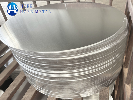 Permukaan Lapisan B209 ASTM 3003 8011 1050 1100 1060 Lingkaran Disk Aluminium untuk Pan Non Stick