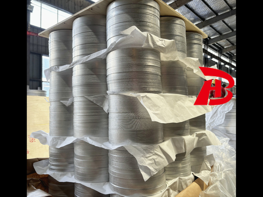 80mm Bulat Aluminium Disc Lingkaran Dekorasi Untuk Lampshade