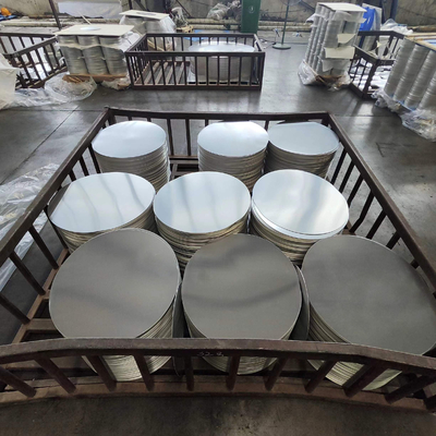 1100 Alloy Aluminium Circle Untuk Papan Masak Dan Ketebalan Tanda Jalan 80mm-1600mm