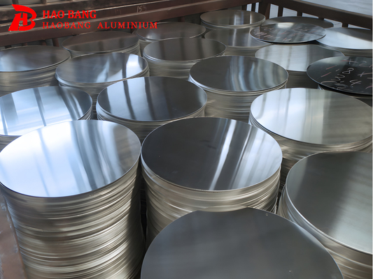 1050 1060 3003 Lingkaran aluminium untuk peralatan dapur dan tanda lalu lintas