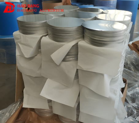 1050 1060 3003 Lingkaran aluminium untuk peralatan dapur dan tanda lalu lintas