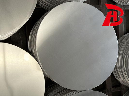 Lingkaran Aluminium Perak Ringan 1100 0.3-6.0MM untuk Proyek Reflektif