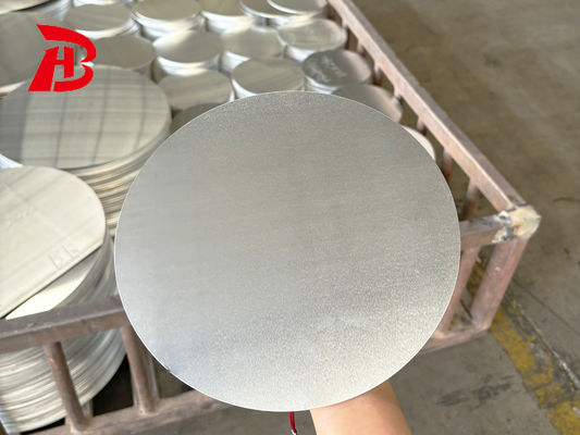 Custom Aluminium Circle 100-1000mm Diameter permukaan halus Gambar dalam untuk Stamping Industri