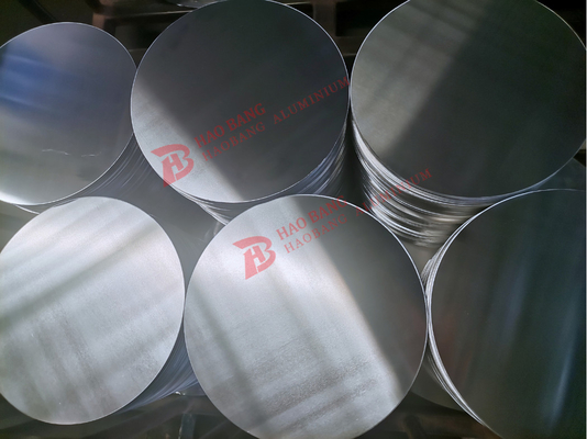 paduan 3003 lingkaran dan cakram aluminium perak yang digunakan untuk peralatan memasak