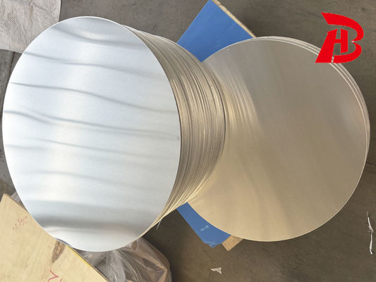 Custom Aluminium Circle 100-1000mm Diameter permukaan halus Gambar dalam untuk Stamping Industri