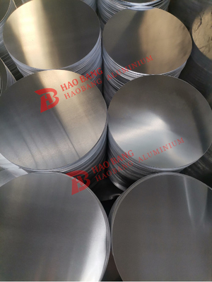 Sliver 1100 Deep Drawing DC Quality Aluminium Circle Untuk Perkakas Masak
