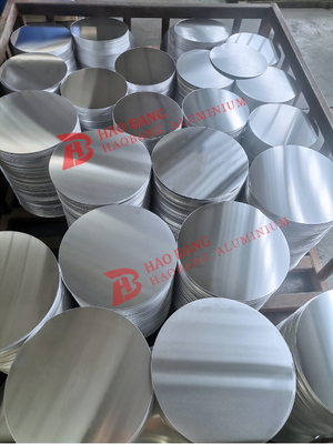 Sliver 1100 Deep Drawing DC Quality Aluminium Circle Untuk Perkakas Masak