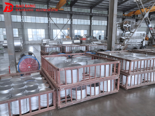 Sliver 1100 Deep Drawing DC Quality Aluminium Circle Untuk Perkakas Masak