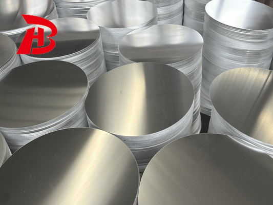 Disesuaikan 1.2mm Ketebalan 1200mm Diameter Lingkaran Aluminium Untuk peralatan dapur
