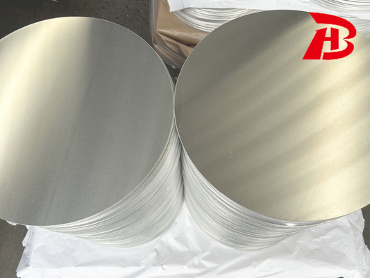 99.9% murni 1100 Aluminium Lingkaran Dengan permukaan halus Dan perak finishing