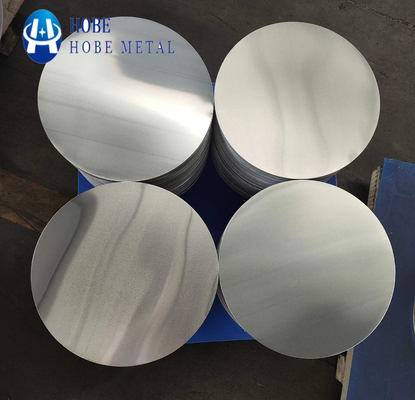 Bahan 1060 cc lingkaran aluminium yang digulung dingin untuk pelat pemanas