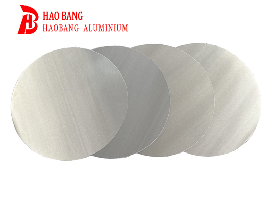 99.9% murni 1100 Aluminium Lingkaran Dengan permukaan halus Dan perak finishing