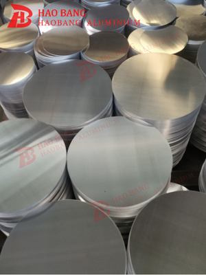 99.9% murni 1100 Aluminium Lingkaran Dengan permukaan halus Dan perak finishing
