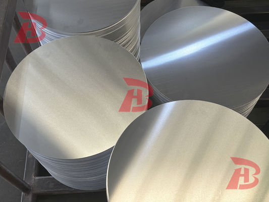 Custom Aluminium Circle 100-1000mm Diameter permukaan halus Gambar dalam untuk Stamping Industri