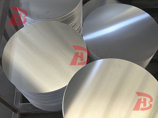 Disesuaikan 1.2mm Ketebalan 1200mm Diameter Lingkaran Aluminium Untuk peralatan dapur