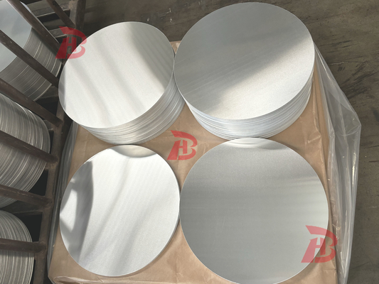 A1060 Ho Temper Dc Material Aluminium Circle Disc Untuk Deep Drawing Pot Cookware Set Making