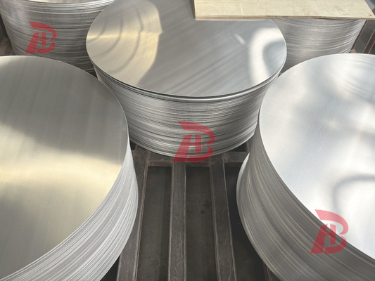 A1060 Ho Temper Dc Material Aluminium Circle Disc Untuk Deep Drawing Pot Cookware Set Making
