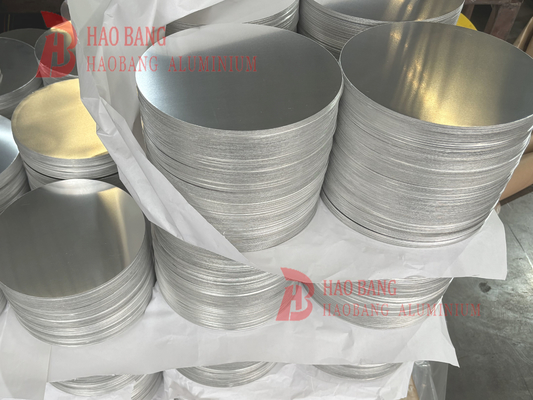 A1060 Ho Temper Dc Material Aluminium Circle Disc Untuk Deep Drawing Pot Cookware Set Making