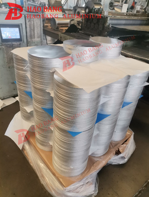 paduan 3003 lingkaran dan cakram aluminium perak yang digunakan untuk peralatan memasak