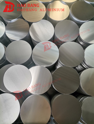 paduan 3003 lingkaran dan cakram aluminium perak yang digunakan untuk peralatan memasak
