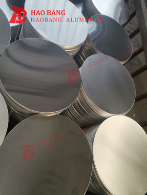 paduan 3003 lingkaran dan cakram aluminium perak yang digunakan untuk peralatan memasak