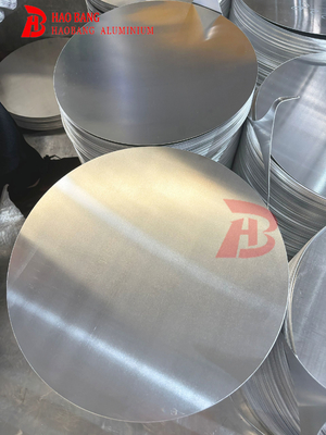 1050/1060/1070/1100 Aluminium Blank Round Silver Coating Untuk Pot Dan Pans