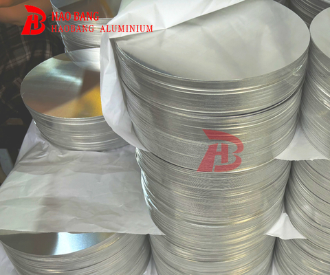 Disesuaikan 1.2mm Ketebalan 1200mm Diameter Lingkaran Aluminium Untuk peralatan dapur