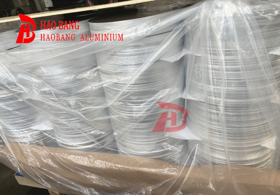 Hot Rolled Cast Aluminium Wafer Discs Lingkaran Ketebalan 6mm Untuk Non Stick Pot