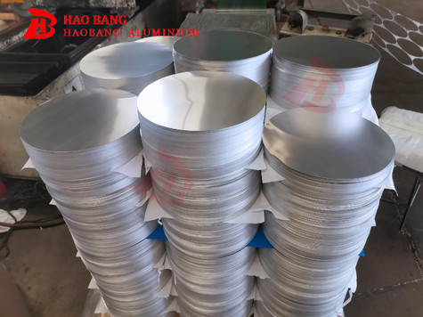 Lingkaran Bulat Aluminium Perak untuk Peralatan Listrik dan Otomotif