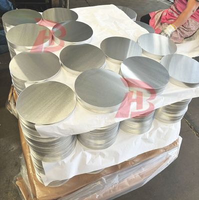 1 Series Aluminium Circle Hot Sale In DC&CC Aluminium Circle Karat tahan korosi Aluminium Circle