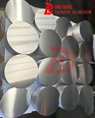 3003 Aluminium Round Discs High Purity Sliver Aluminium Alloys Untuk Perindustrian